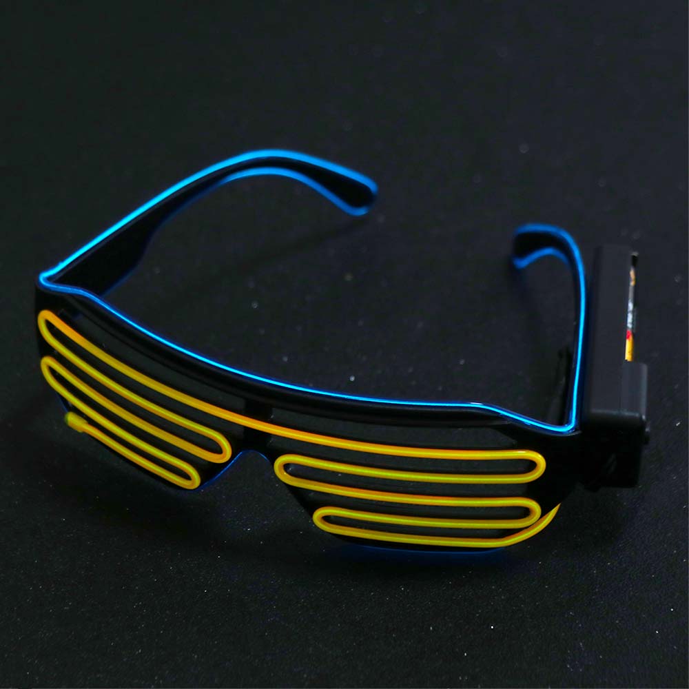 Wireless LED Glowing Glasses C - огляд і ціна Glow In The Dark Party Glasses