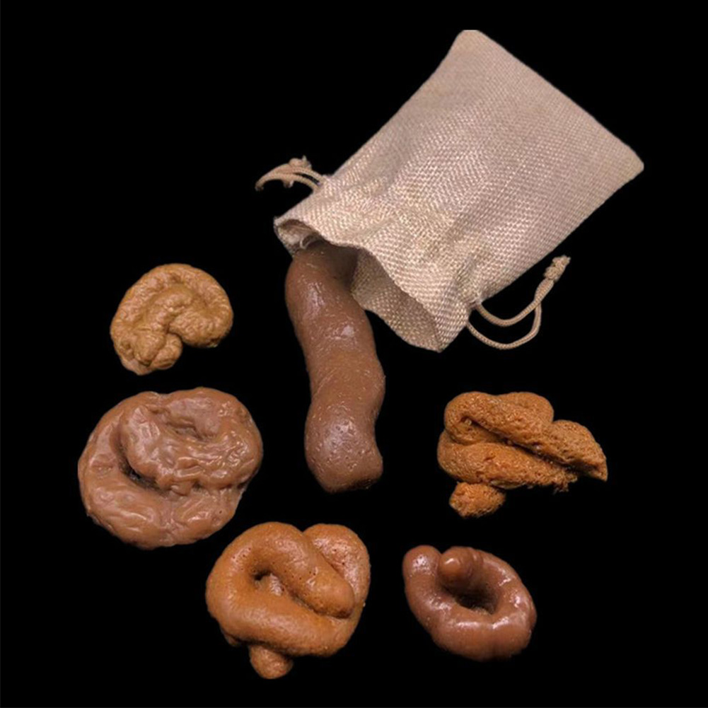 6Pcs/Set Poop Prank Toy Differ - огляд і ціна Fake Poop Gag Gift