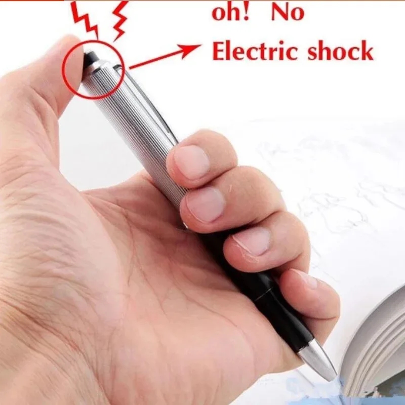 1Pcs Creative Electric Shock P - огляд і ціна Shock Pen Prank Toy