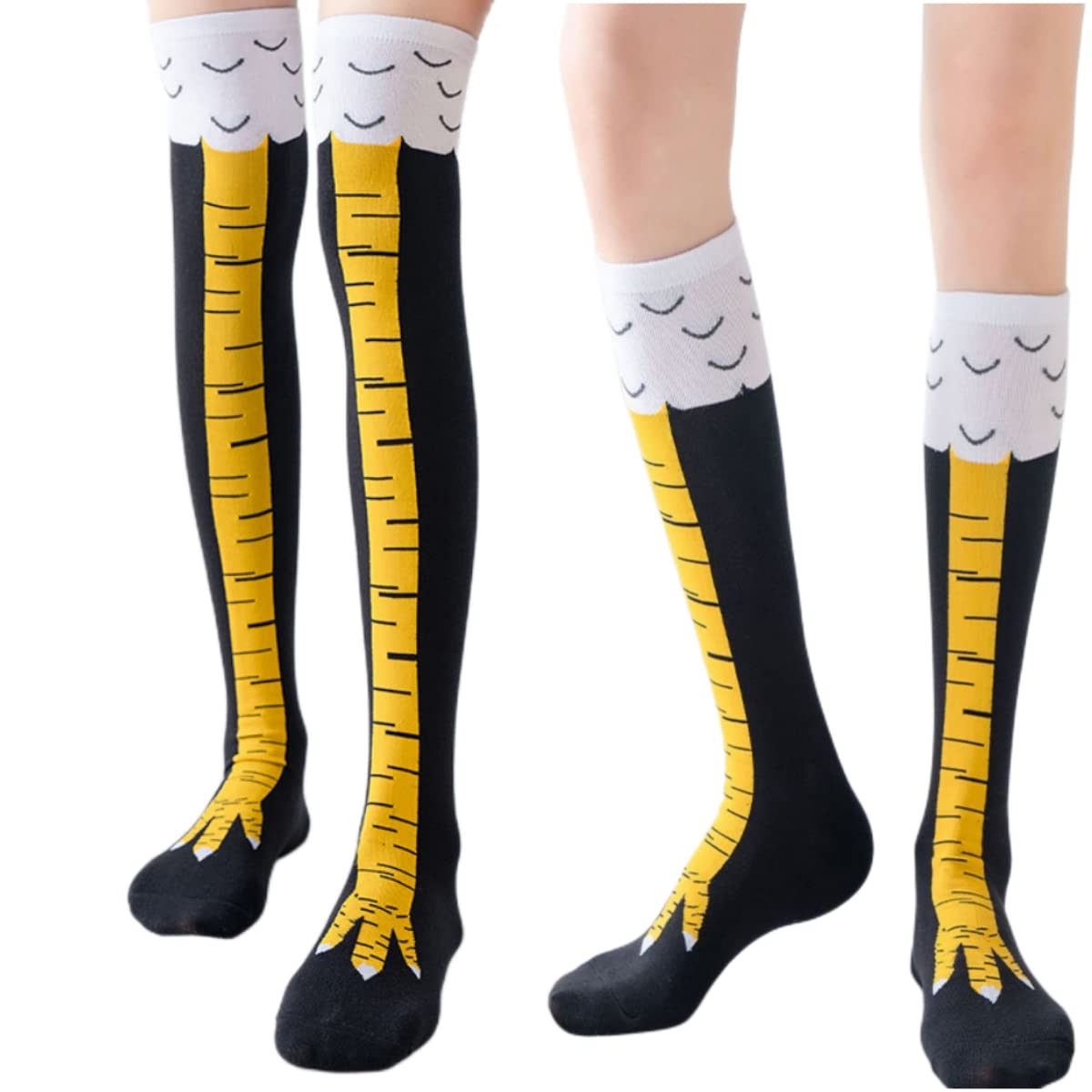 Women Thigh High Stockings Chi - огляд і ціна Funny Chicken Leg Socks