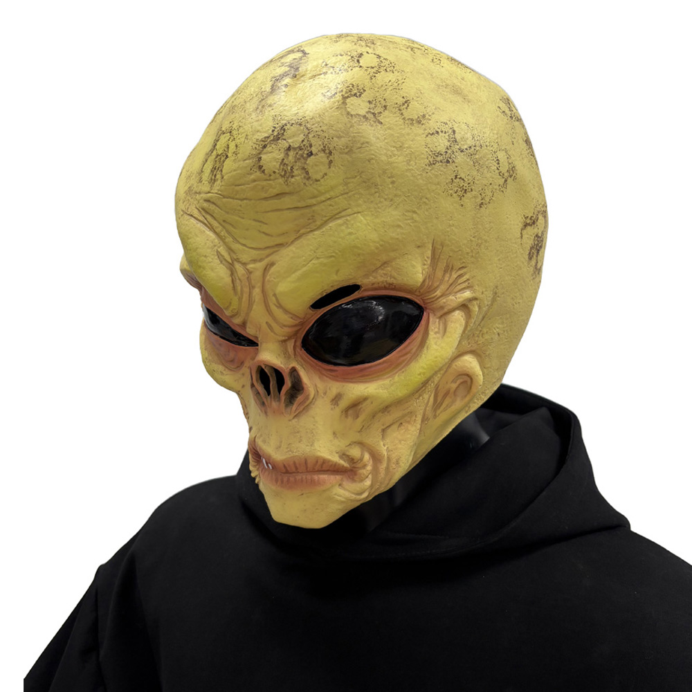 Realistic UFO Alien Skull Mask - огляд і ціна Latex Alien Mask Realistic