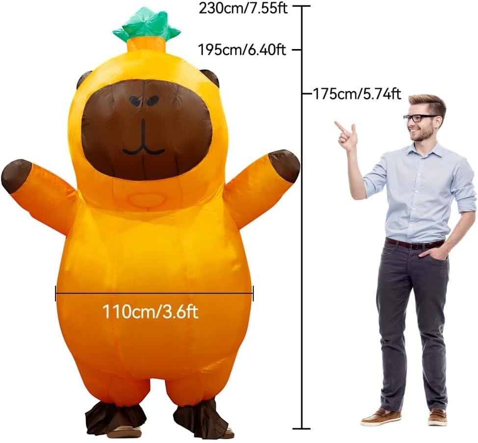 Capybara Inflatable Costume Ad - огляд і ціна Costumes