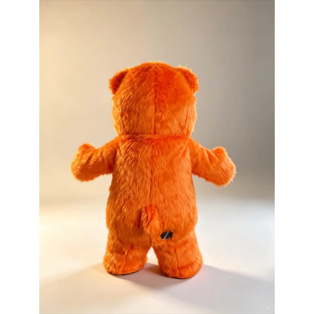 Inflatable Orange Bear Mascot  - огляд і ціна Costumes