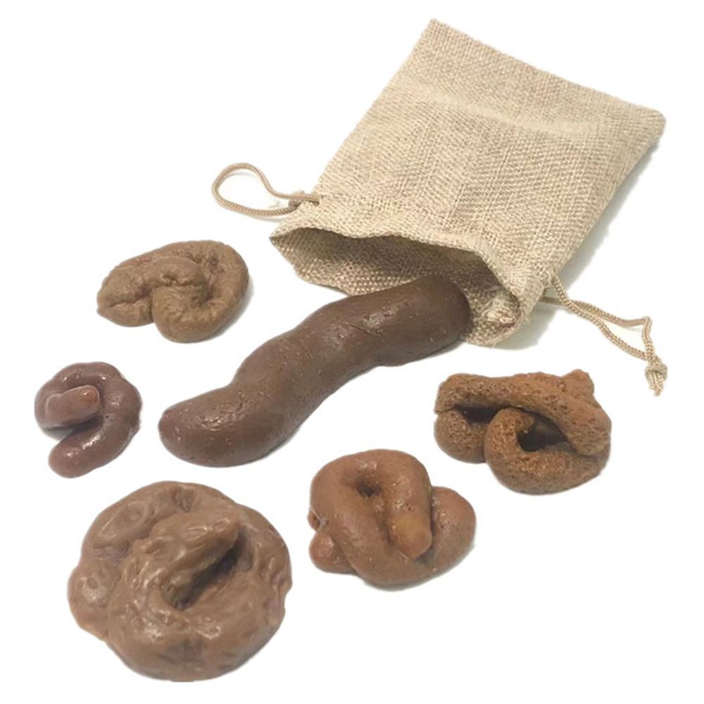 6Pcs Turd Mischief Tricky  Foo - огляд і ціна Fake Poop Gag Gift