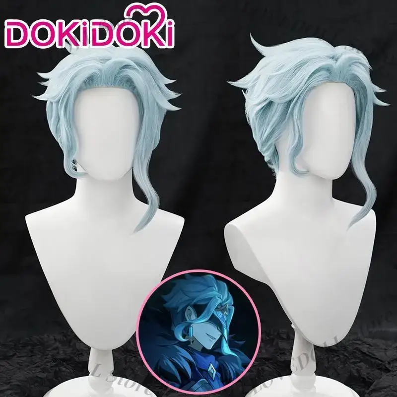 Anime Genshin Impact Il Dottor - огляд і ціна Anime Cosplay Wig Heat Resistant