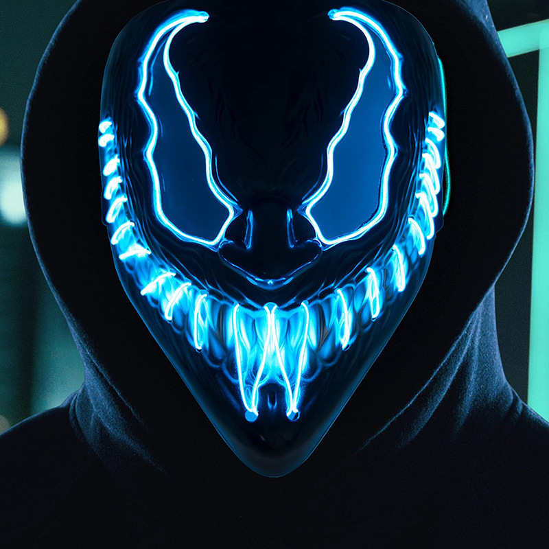 New Arrival Halloween Mask Hor - огляд і ціна Led Purge Mask Halloween