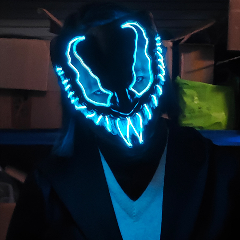 New Arrival Halloween Mask Hor - огляд і ціна Led Purge Mask Halloween