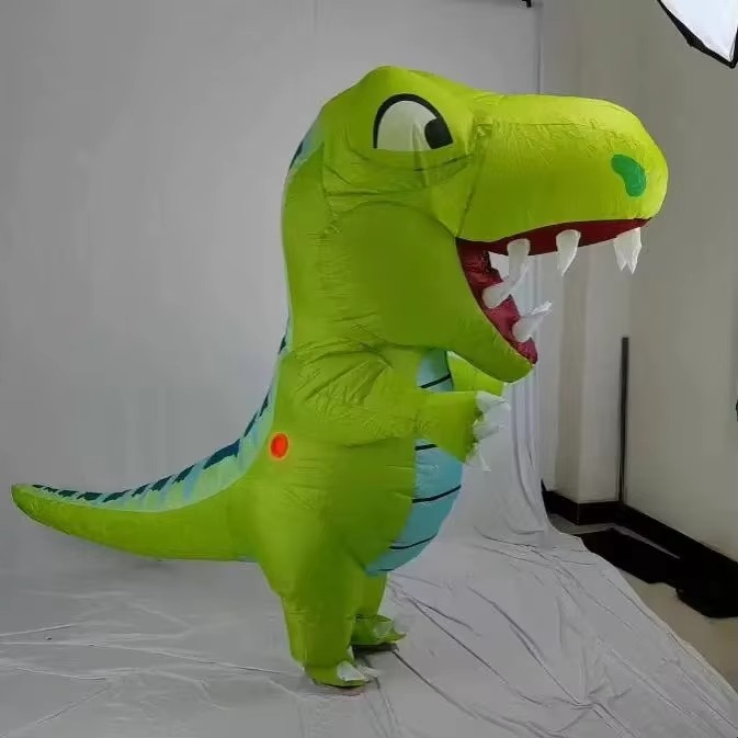Adult Fat-Headed Dinosaur Infl - огляд і ціна Inflatable Dinosaur Costume Adult
