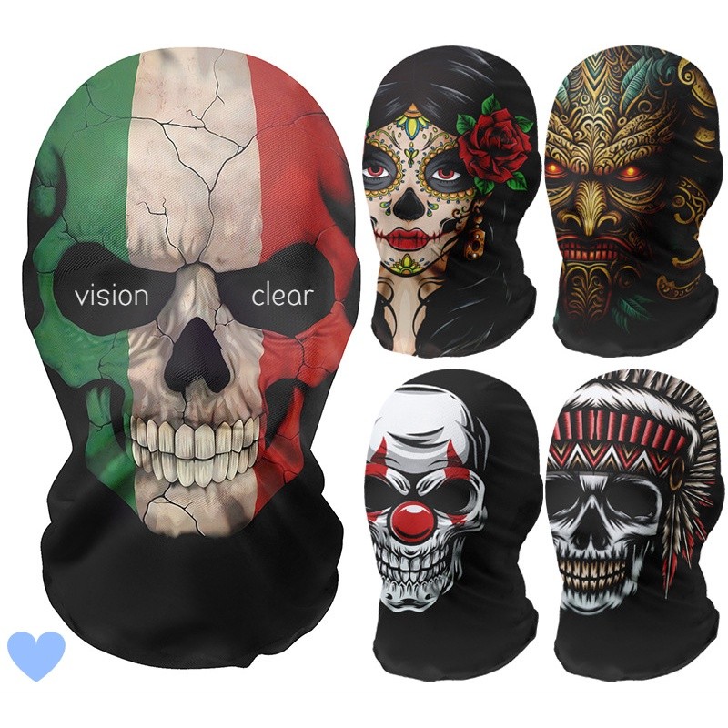 Skeleton Full Face Fashion Hea - огляд і ціна Led Purge Mask Halloween