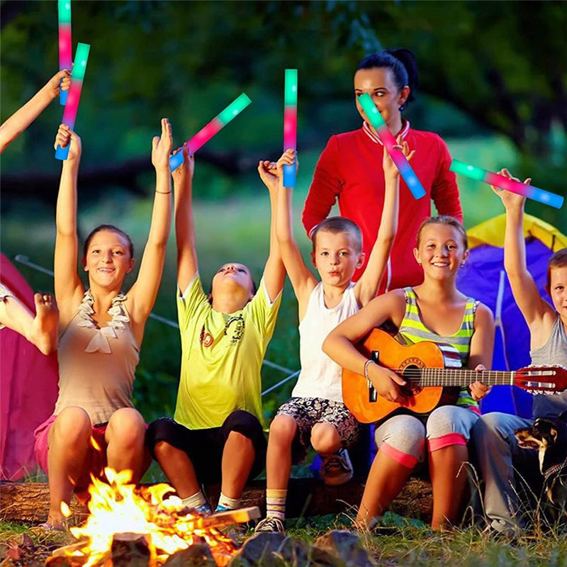 【Big Deal】Glow Sticks Bulk, LE - огляд і ціна Flashing Led Foam Sticks Party