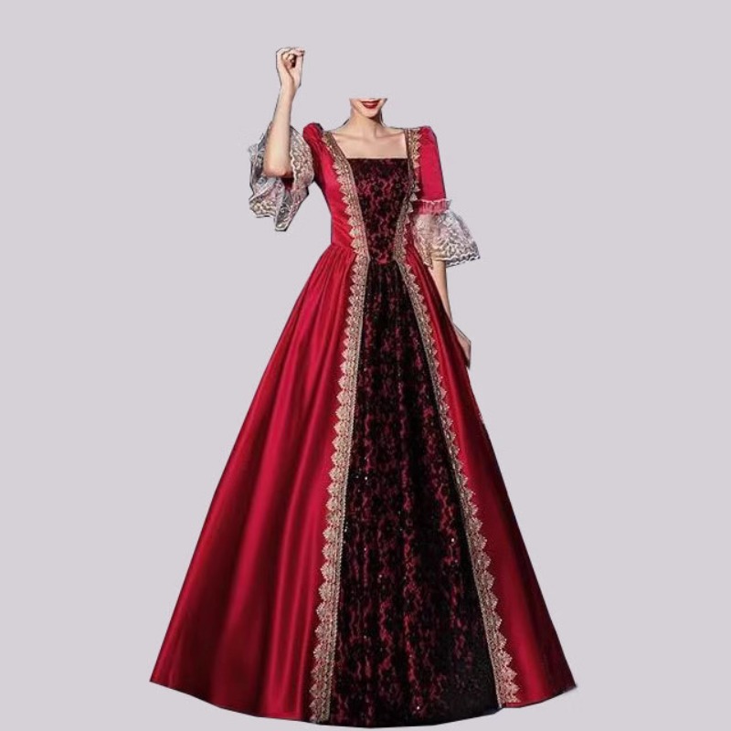 S‑5XL Women New Medieval Renai - огляд і ціна Medieval Renaissance Dress Women