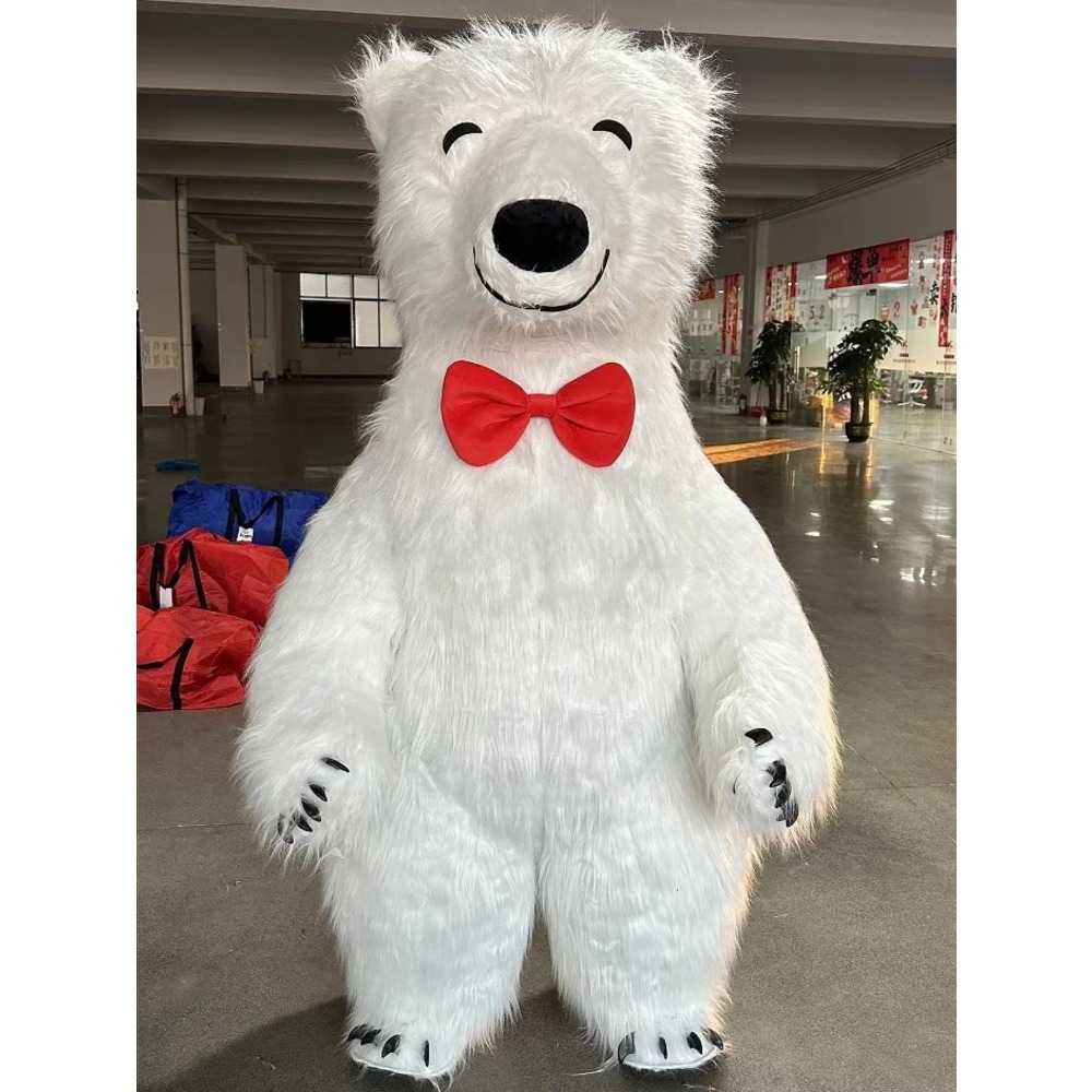 Giant Inflatable White Polar M - огляд і ціна Costumes