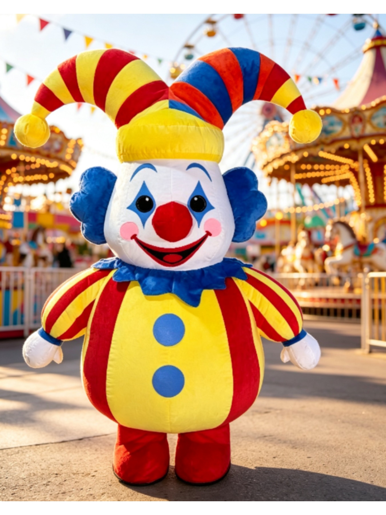 Inflatable Circus Clown Mascot - огляд і ціна Costumes