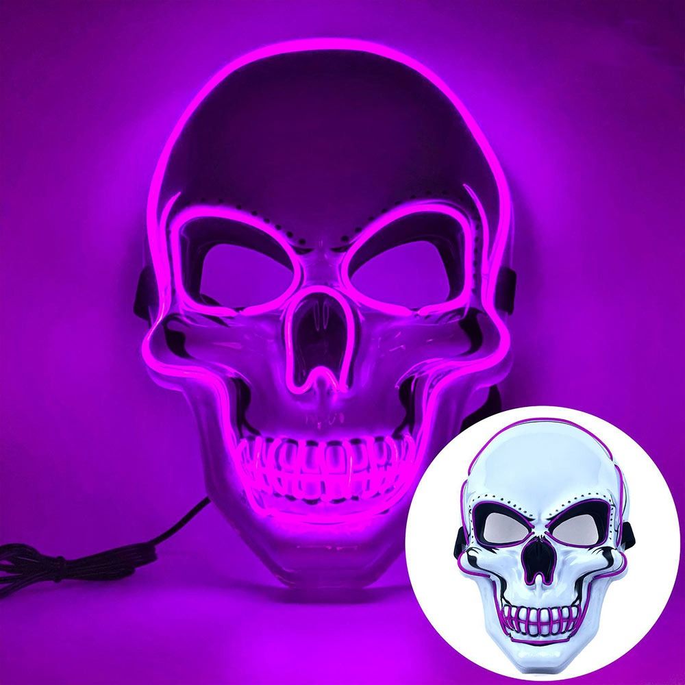 Fashion Horror Halloween Skull - огляд і ціна Led Purge Mask Halloween