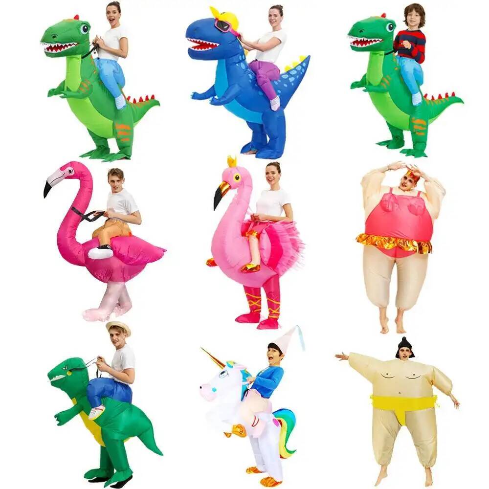 Party HOT Costumes Mascot Cost - огляд і ціна Inflatable Dinosaur Costume Adult