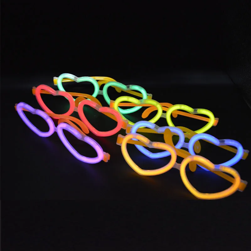 20 Sets Festive DIY Luminous H - огляд і ціна Glow In The Dark Party Glasses
