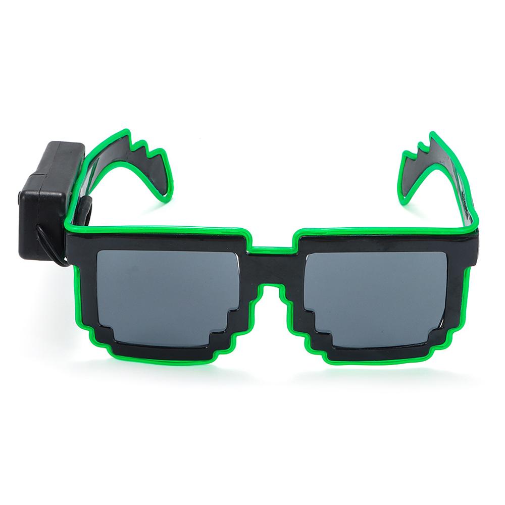 Novel Mosaic LED Glasses Wirel - огляд і ціна Glow In The Dark Party Glasses