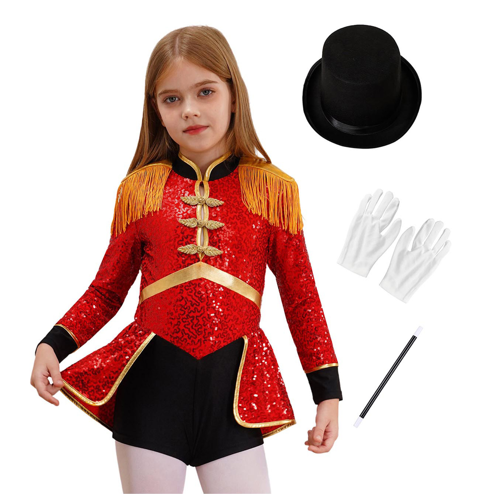 Kids Girl Circus Ringmaster Li - огляд і ціна Medieval Renaissance Dress Women