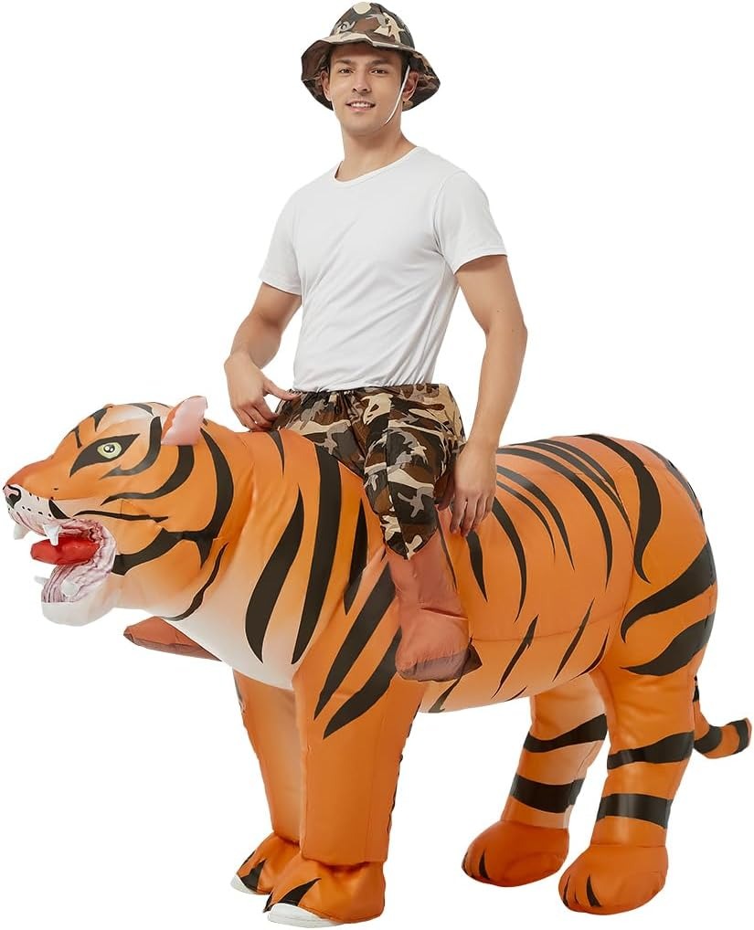 Inflatable Tiger Costume for A - огляд і ціна Costumes