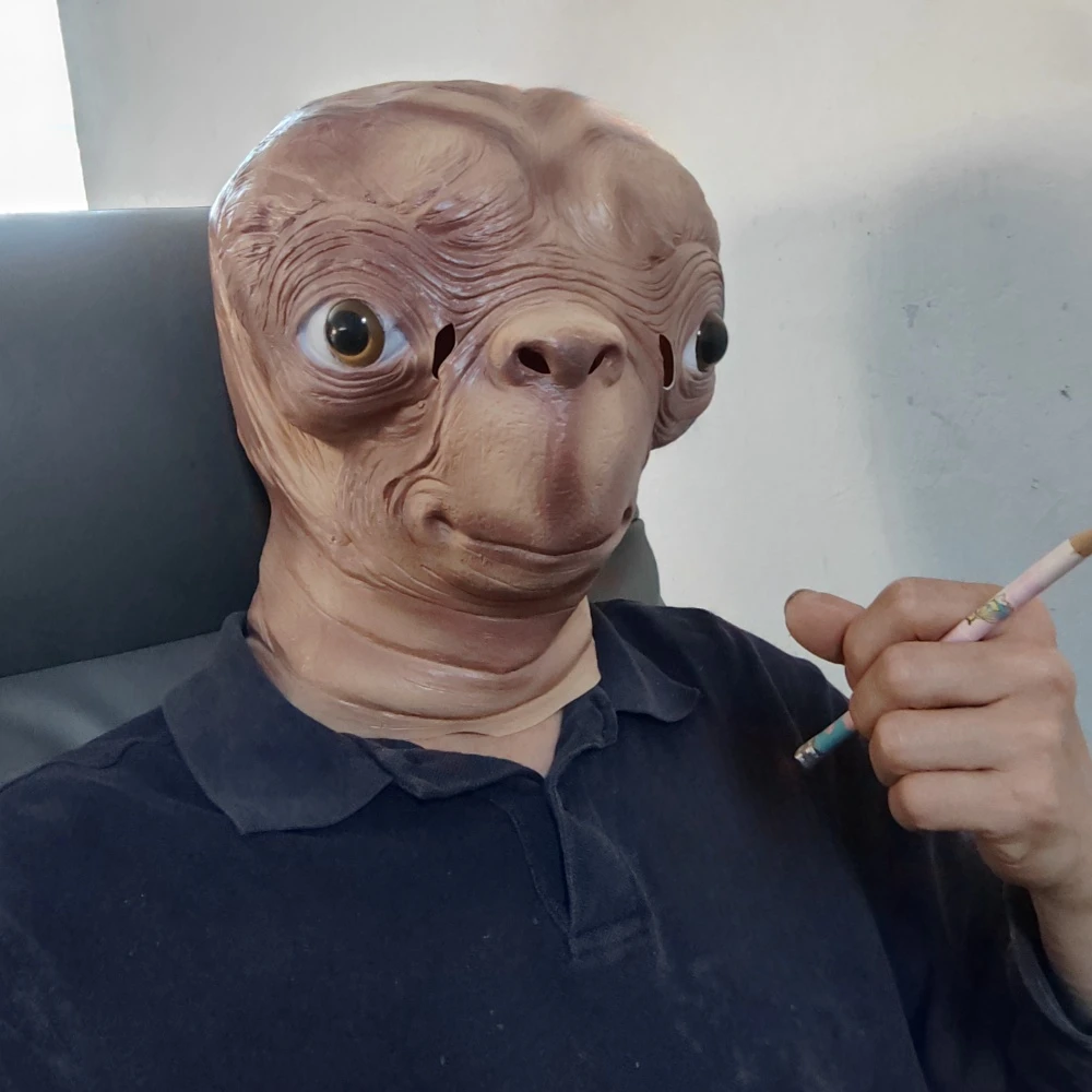 The Extra-Terrestrial Cosplay  - огляд і ціна Latex Alien Mask Realistic