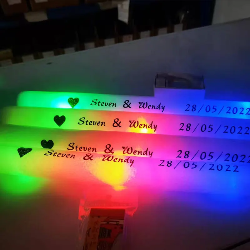 Customized LED Glow Sticks Lig - огляд і ціна Flashing Led Foam Sticks Party