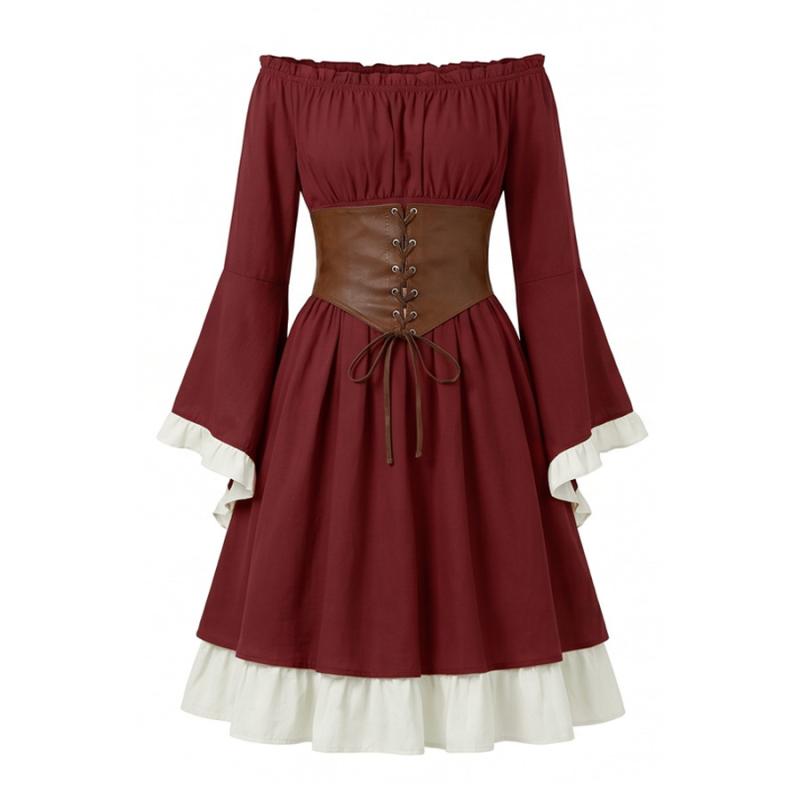 Medieval Renaissance Midi Dres - огляд і ціна Medieval Renaissance Dress Women