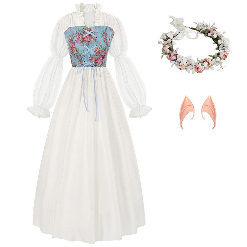 Renaissance Style Corset Waist - огляд і ціна Medieval Renaissance Dress Women