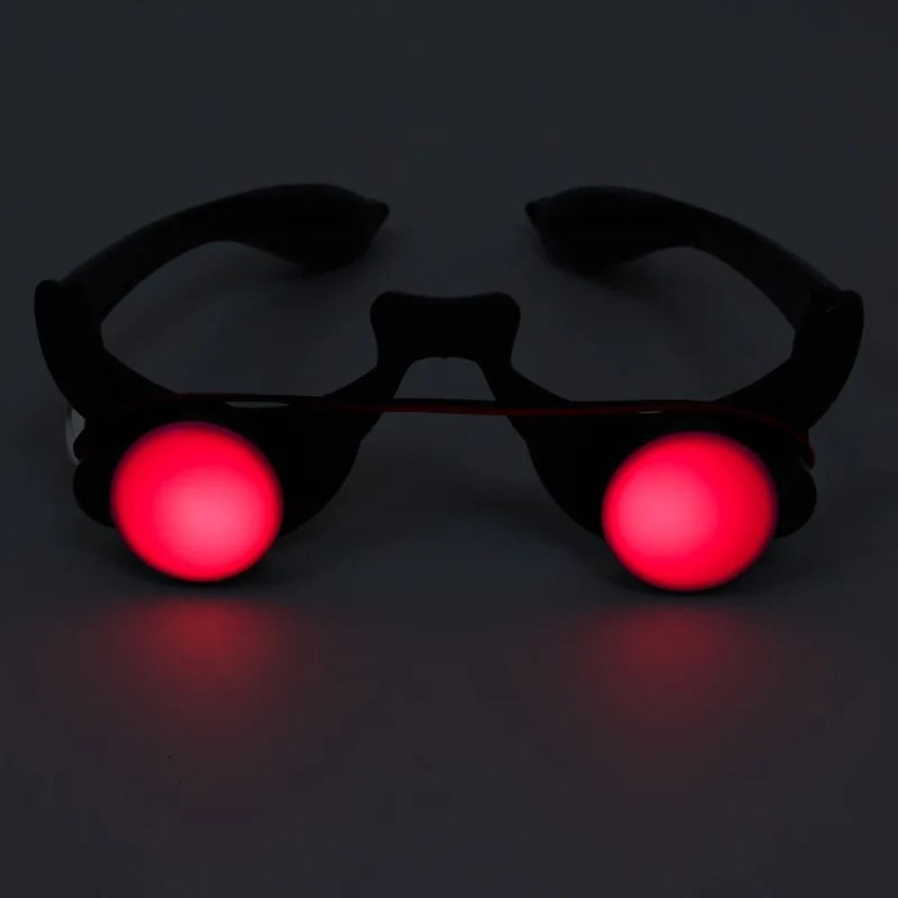 ABS LED Eyewear Red Eyes Glass - огляд і ціна Glow In The Dark Party Glasses