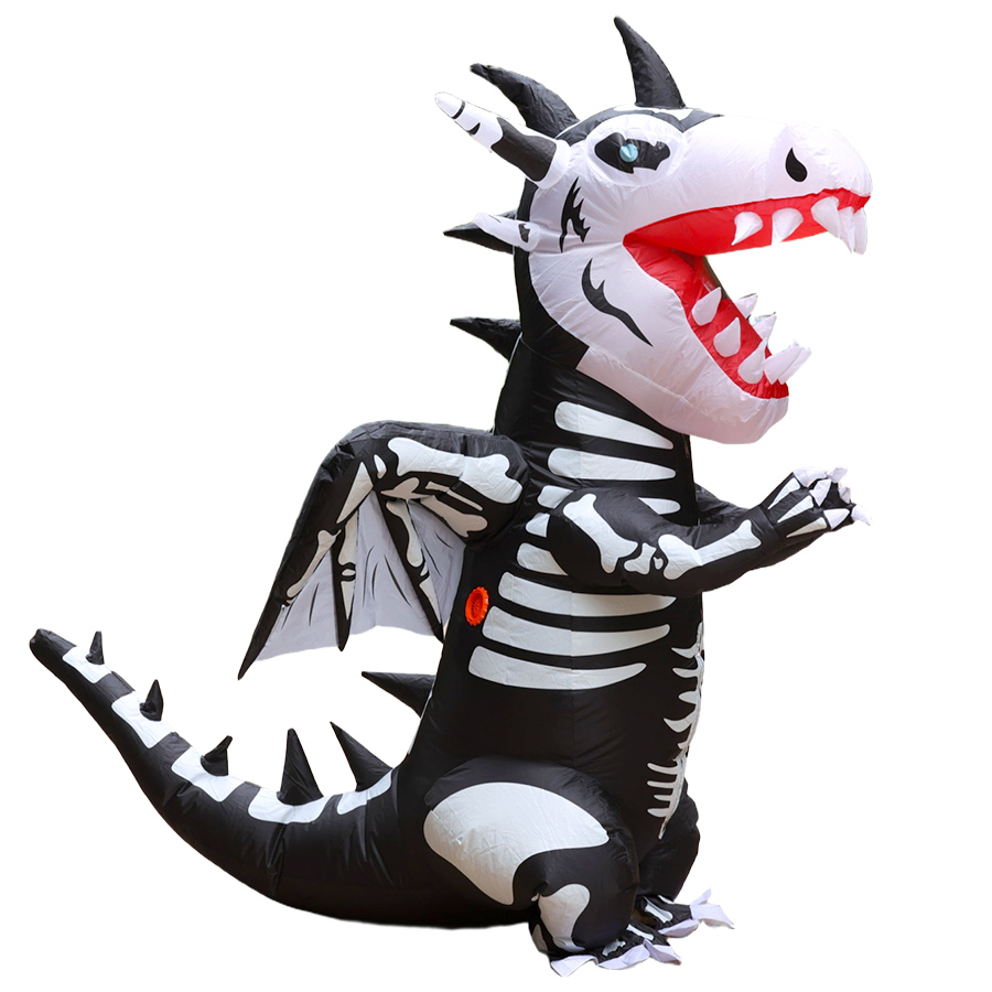 Halloween Inflatable Dinosaur  - огляд і ціна Inflatable Dinosaur Costume Adult