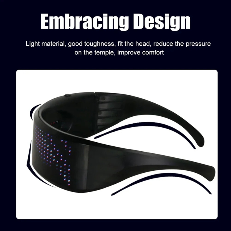 DIY Shining Electronic Futuris - огляд і ціна Glow In The Dark Party Glasses