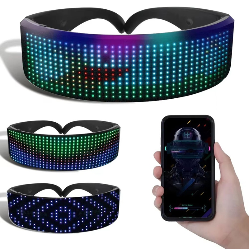 DIY Shining Electronic Futuris - огляд і ціна Glow In The Dark Party Glasses