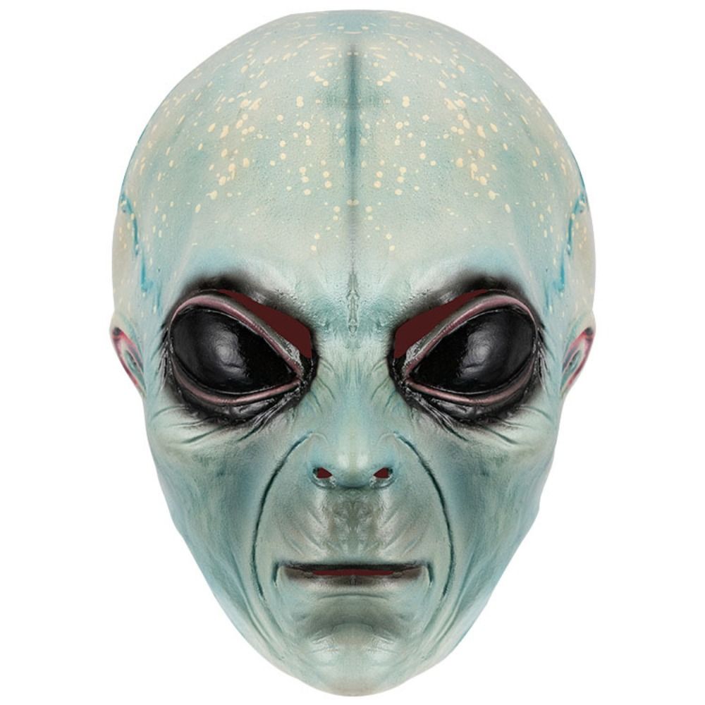 Latex Material Alien Mask Gree - огляд і ціна Latex Alien Mask Realistic